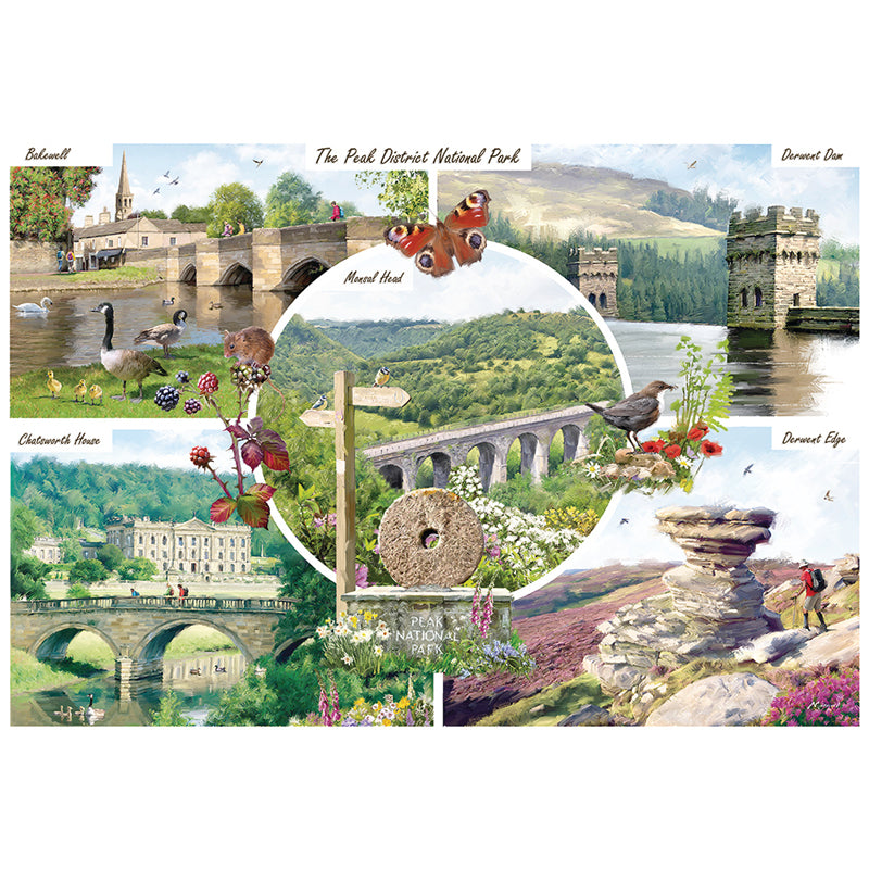 Peak District National Park - 1000 Piece Jigsaw Puzzle