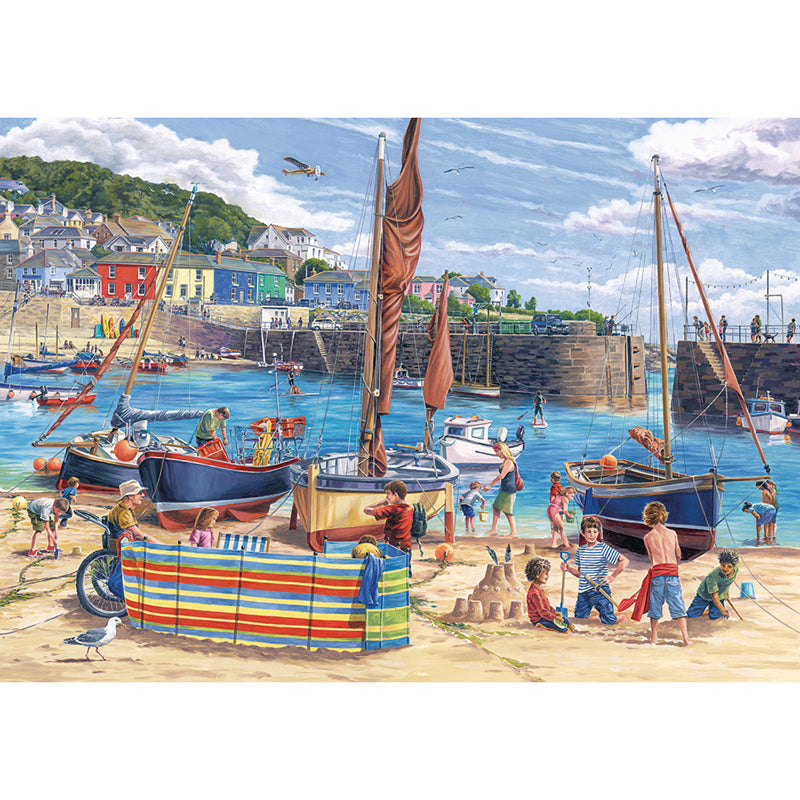 Harbour Scene - 1000 Piece Jigsaw Puzzle