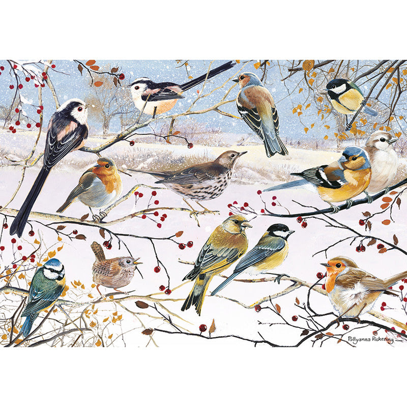 Winter Bird - 1000 Piece Jigsaw Puzzle
