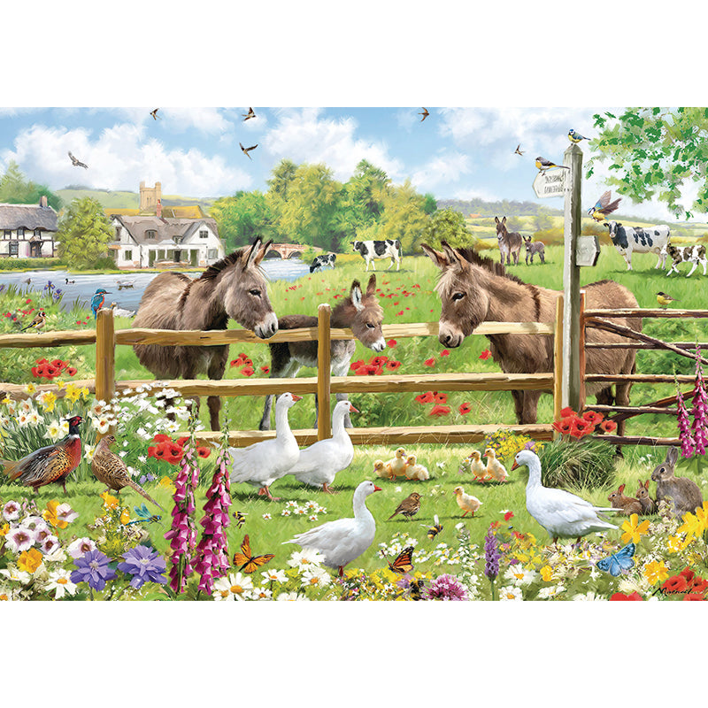 Meadow View - 500 Piece Jigsaw Puzzle
