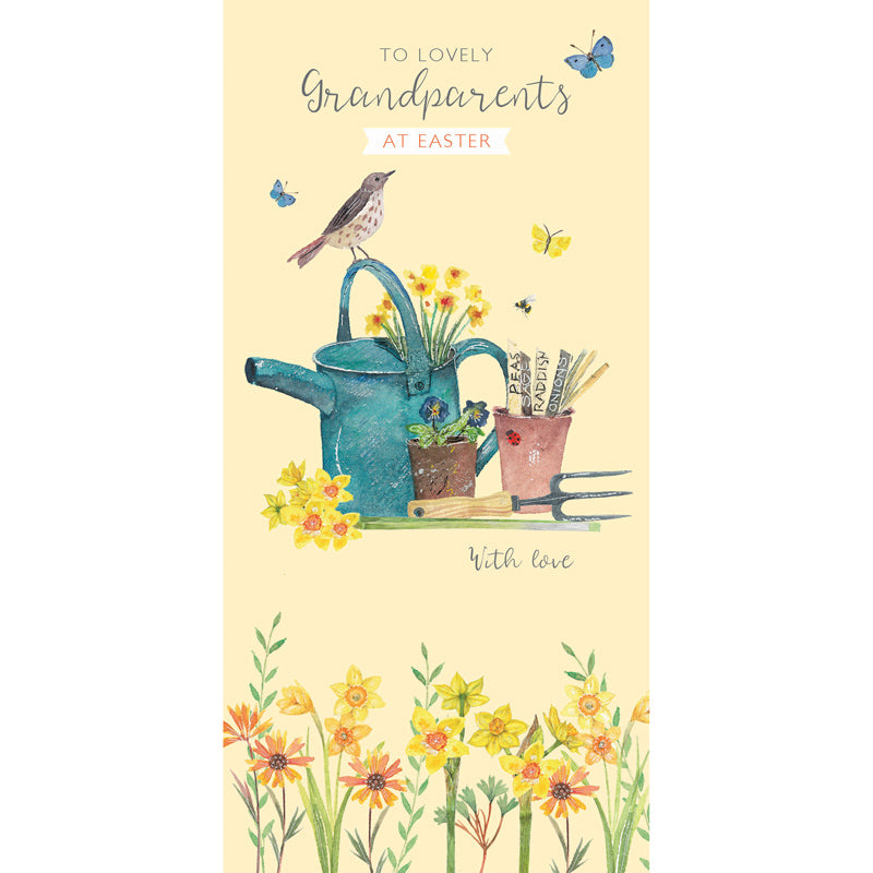 Easter Card - Watering Can
