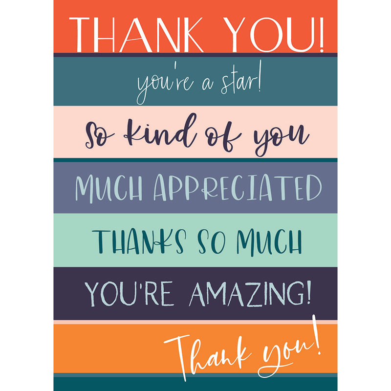 Thank You Card - Thank You Stripes
