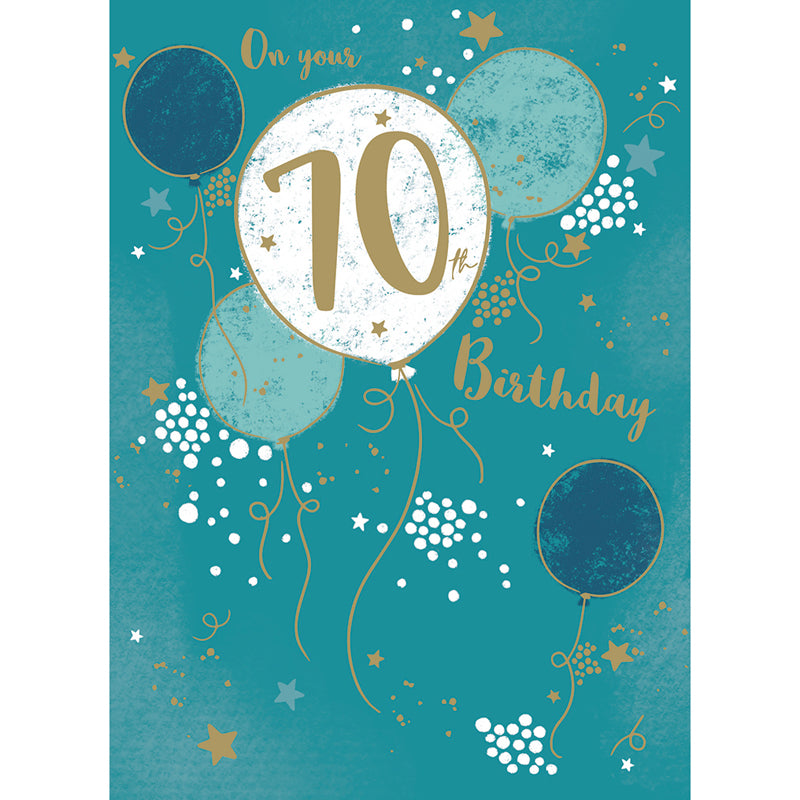 Age to Celebrate - Age 70 Balloons
