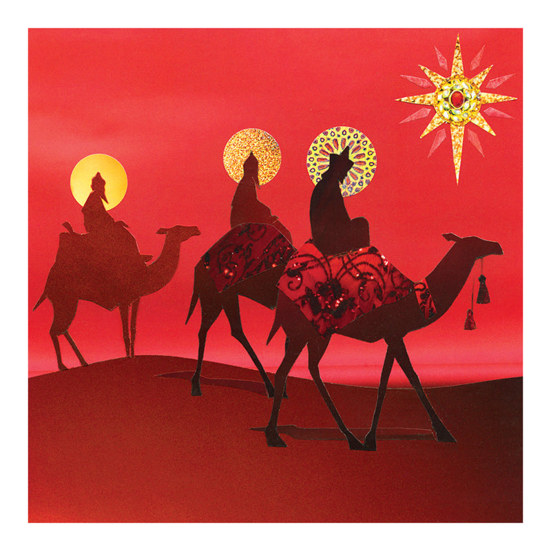 Three Kings - RSPB Small Square Christmas 10 Card Pack