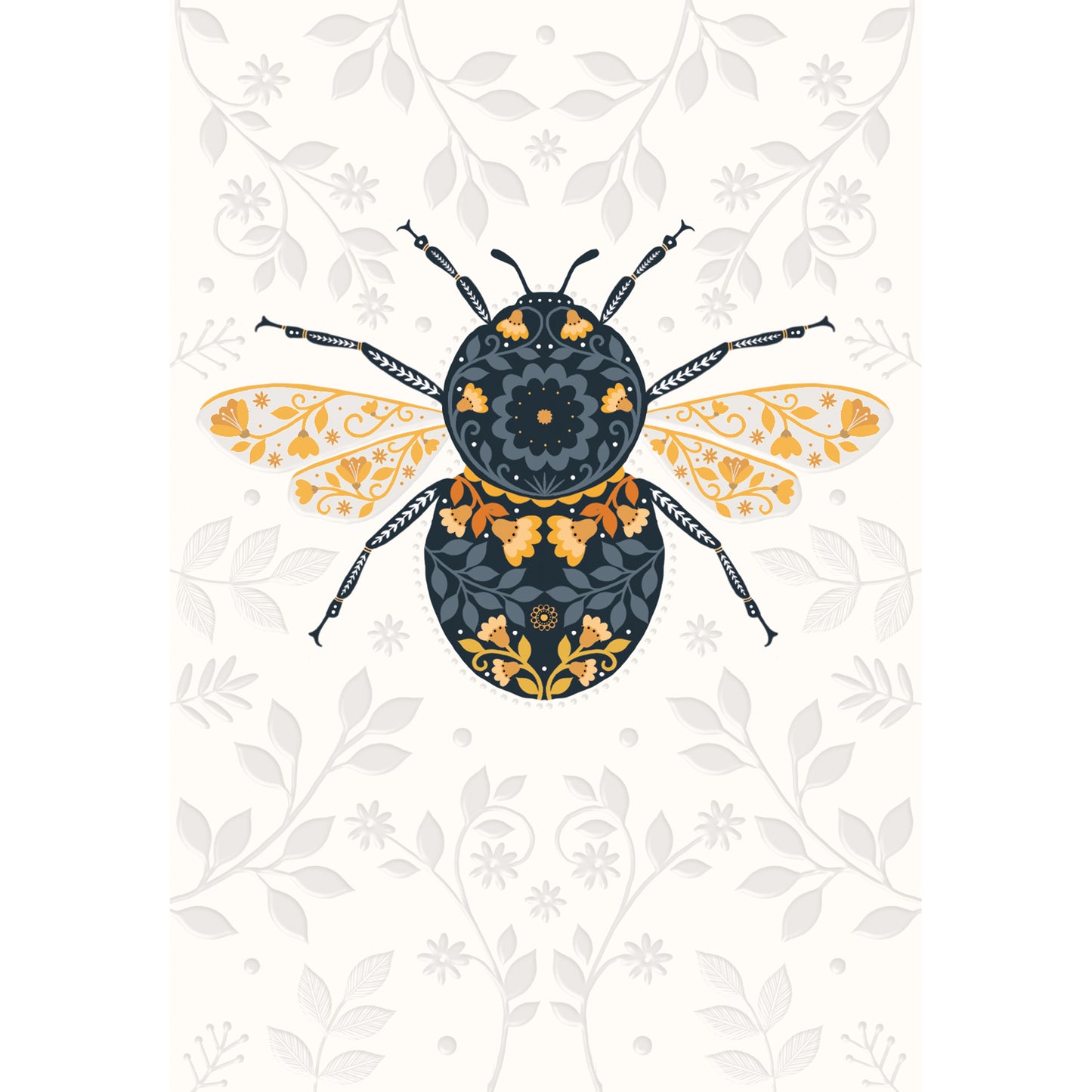 Folk & Fauna Card Collection - Bee