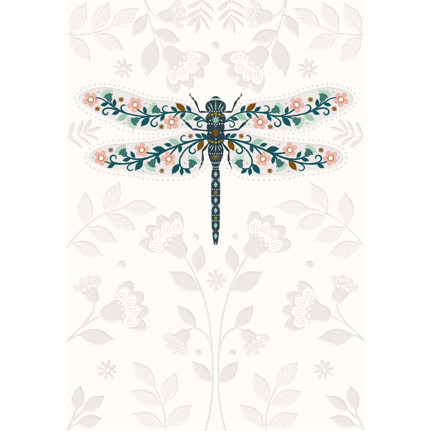 Folk & Fauna Card Collection -Dragonfly