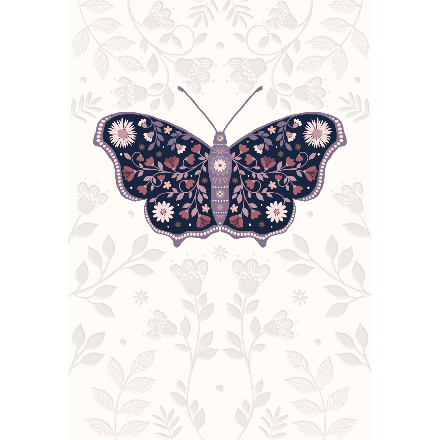 Folk & Fauna Card Collection - Butterfly