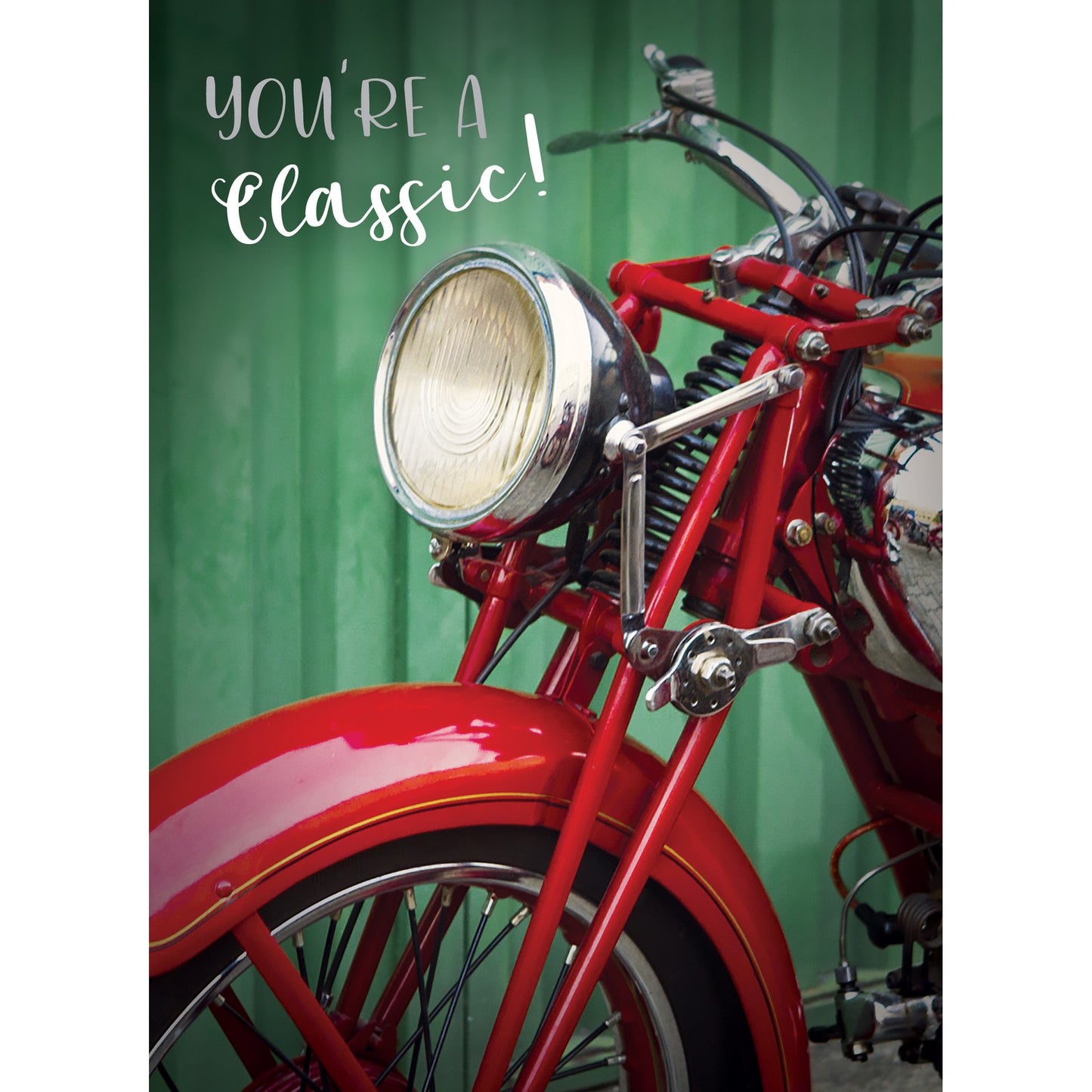 First Class Male Card Collection - Motorbike