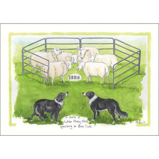 Alison's Animals Card - Baacode