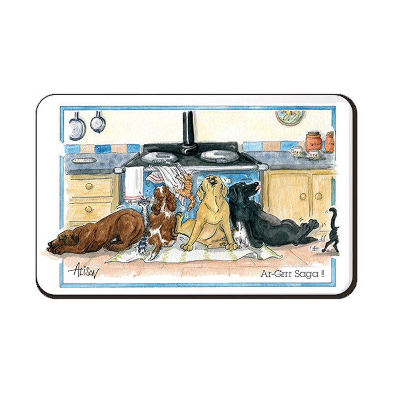 Fridge Magnet - Alison's Animals - Aga saga