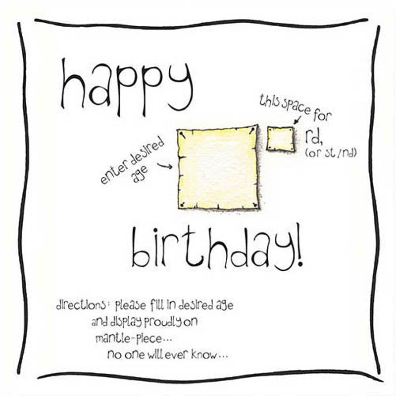 Alec's Cards - Enter Desired Age