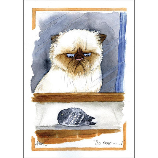 Alison's Animals Card - So Near?