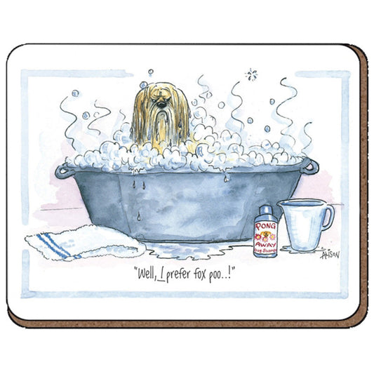 Coaster - Alison's Animals - I prefer fox poo