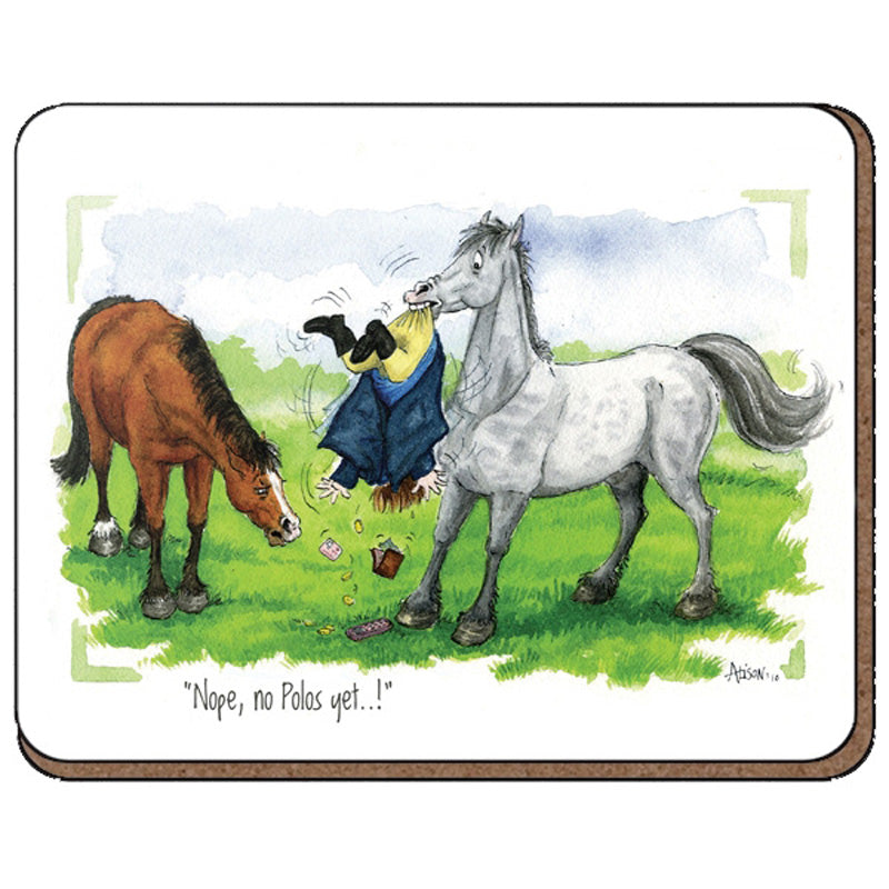 Coaster - Alison's Animals - Nope, no polos