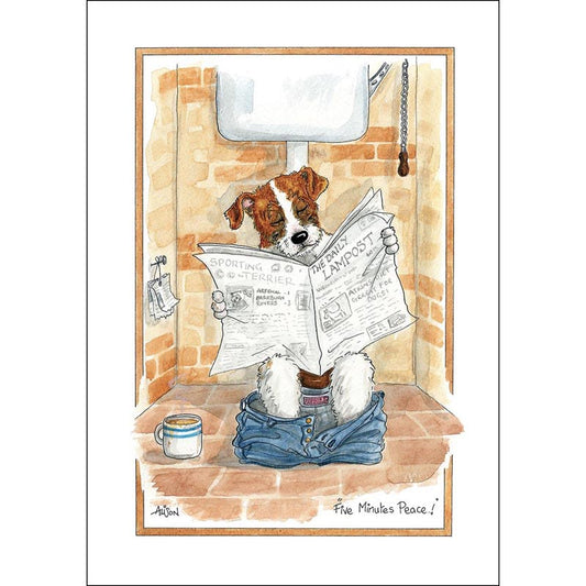 Alison's Animals Card - Five Minutes Peace