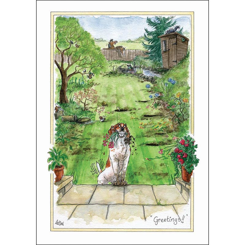 Alison's Animals Card - Greetings