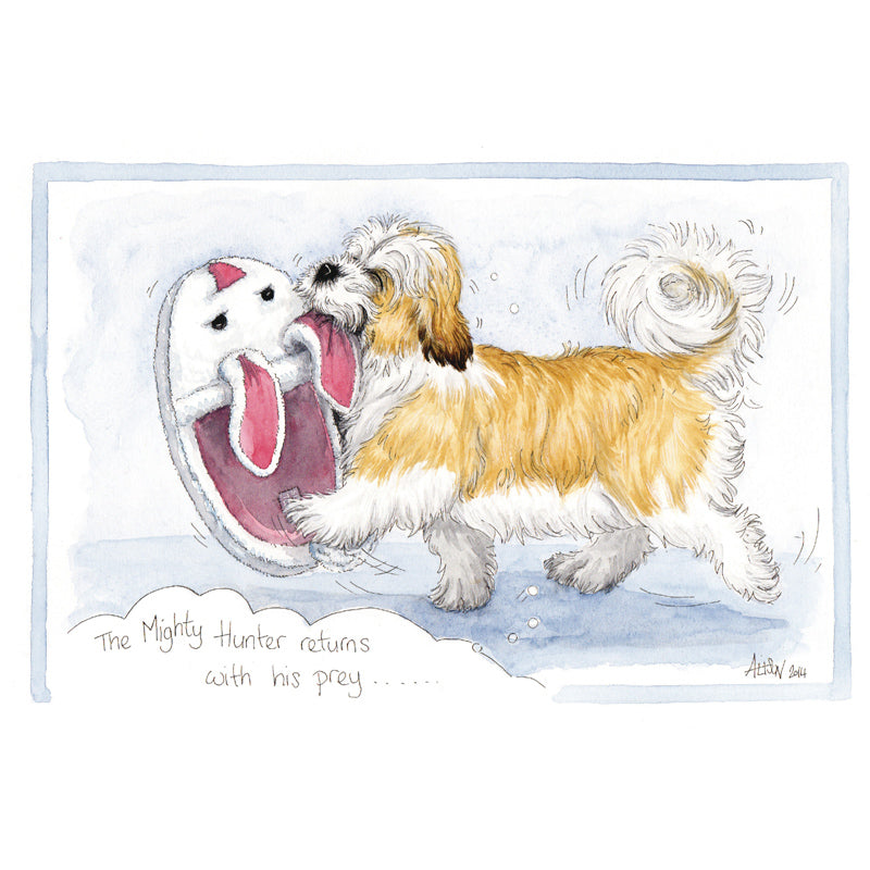 Alison's Animals Card - The Mighty Hunter Returns