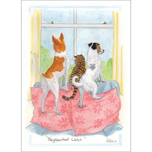Alison's Animals Card - Neighbourhood Watch