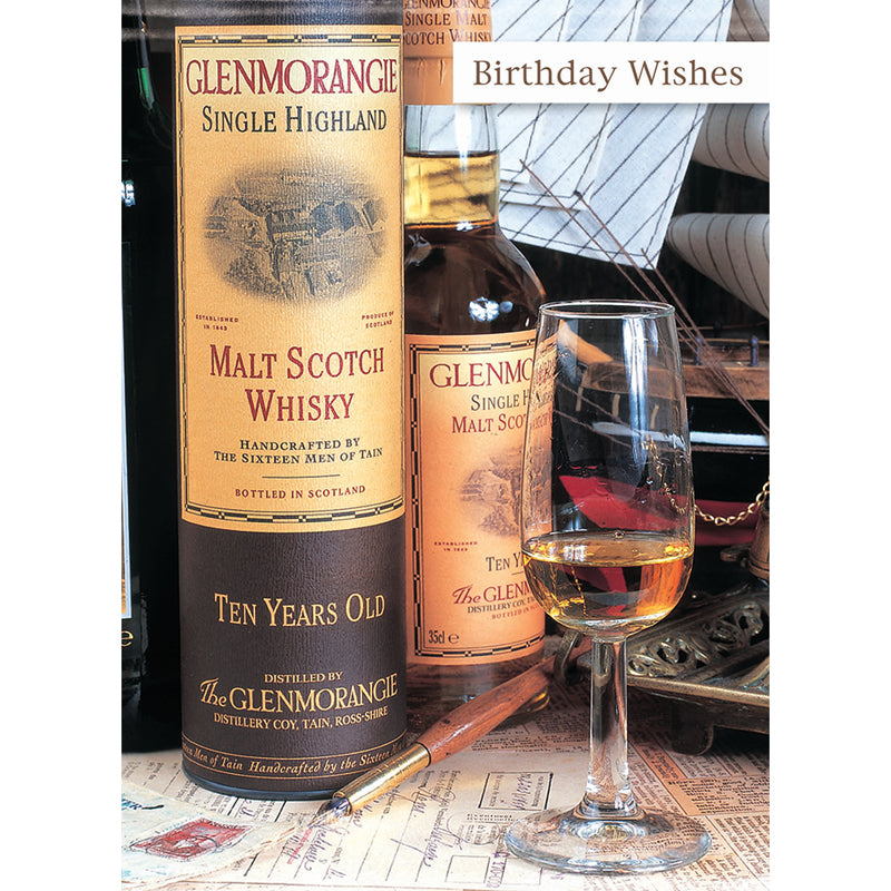 First Class Male Card - Whisky