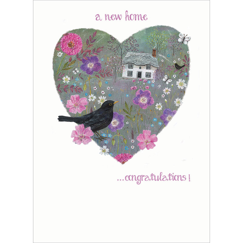 New Home Card - Blackbird Thatch