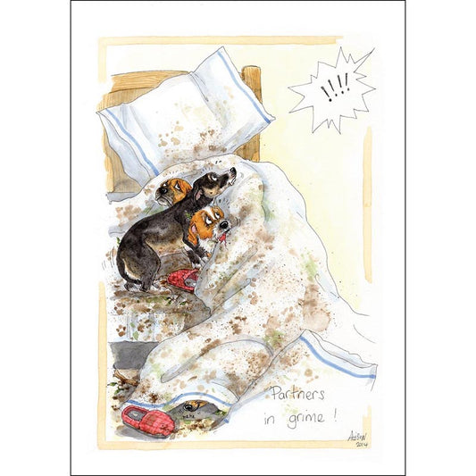 Alison's Animals Card - Partners In Grime