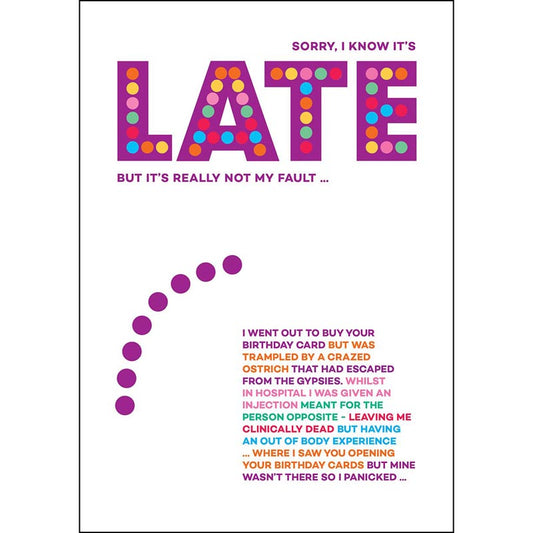 Wordies Card - LATE (Splimple)