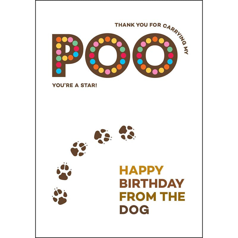 Wordies Card - POO (Splimple)