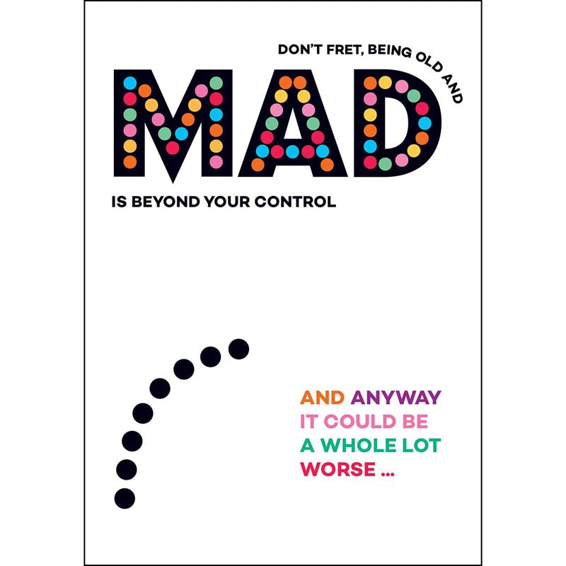 Wordies Card - MAD (Splimple)