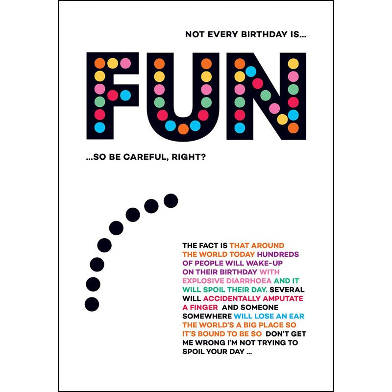 Wordies Card - FUN (Splimple)