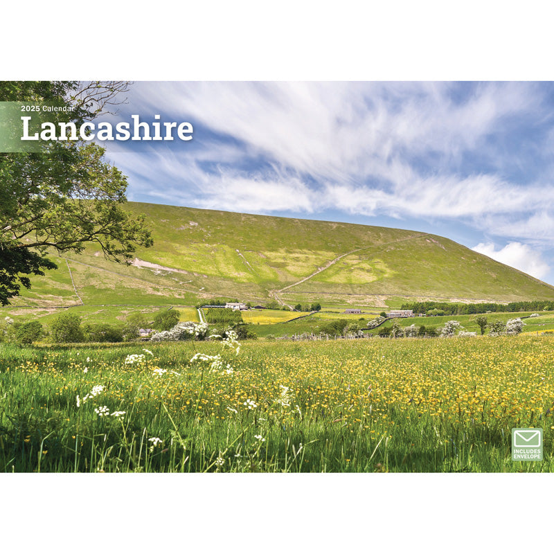 Lancashire A4 Calendar 2025 (PFP) Otter House