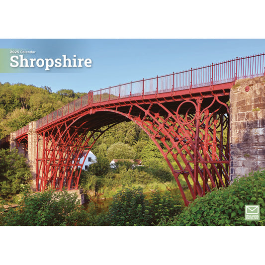 Shropshire A4 Calendar 2025 (PFP)