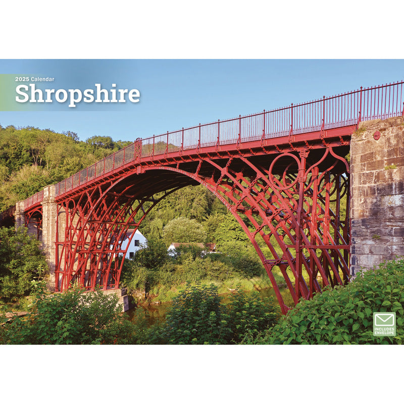 Shropshire A4 Calendar 2025 (PFP) Otter House