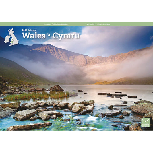 Wales A4 Calendar 2025 (PFP)