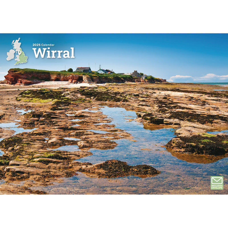 Wirral A4 Calendar 2025 (PFP) Otter House