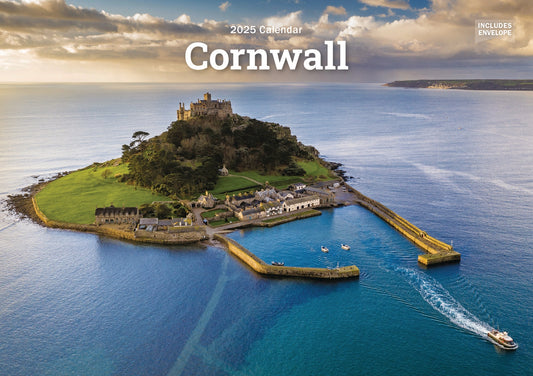 Cornwall A5 Calendar 2025