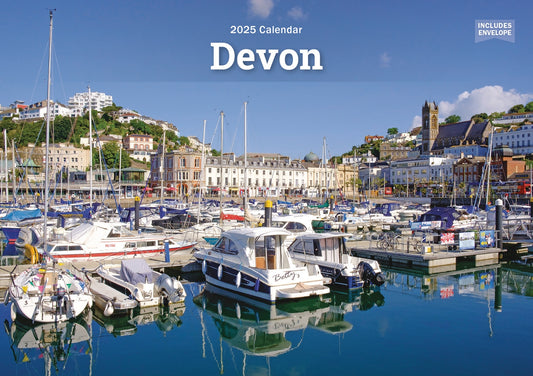 Devon A5 Calendar 2025