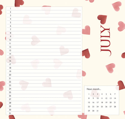 Emma Bridgewater Birthday Candles Midi Calendar 2027 (PFP)