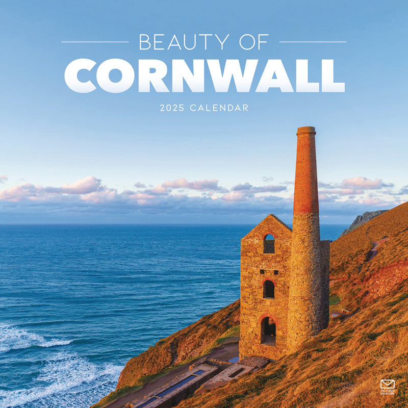 Beauty of Cornwall Wall Calendar 2025 (PFP) – Otter House