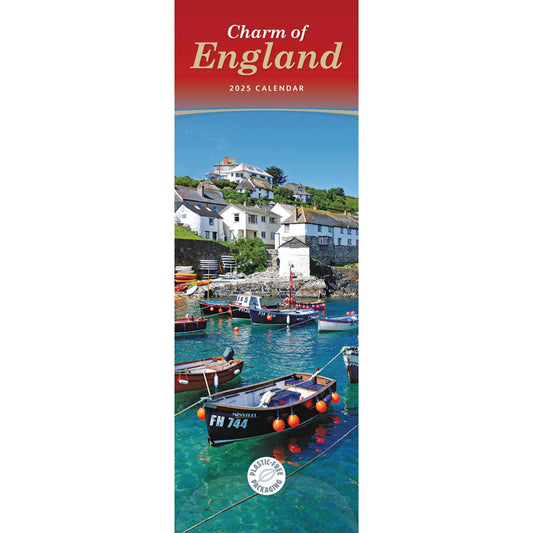 Charm of England Slim Calendar 2025 (PFP)