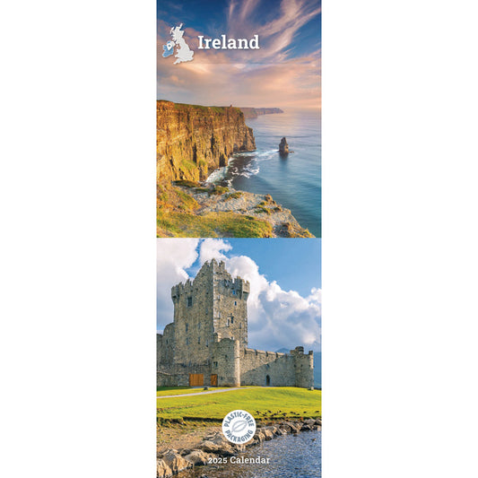 Ireland Slim Calendar 2025 (PFP)