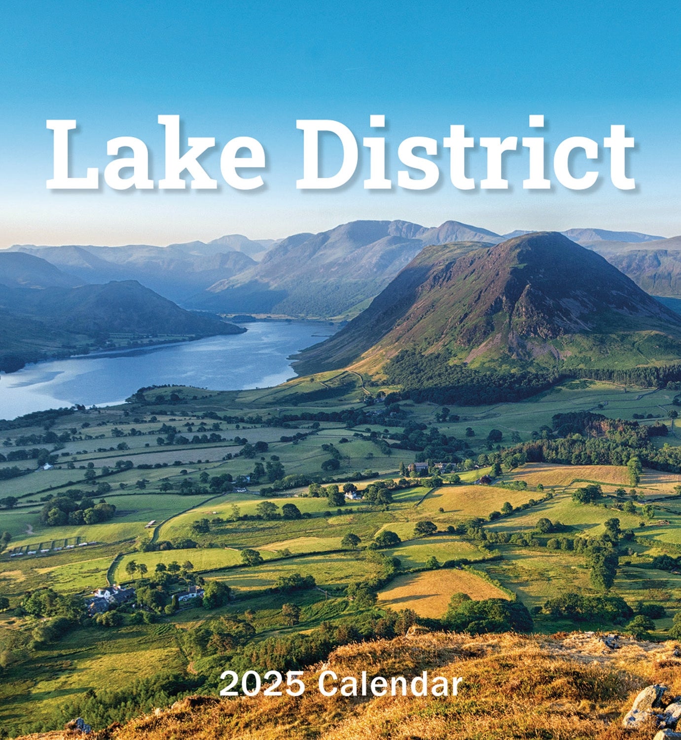 Lake District Mini Easel Calendar 2025