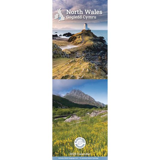 North Wales Slim Calendar 2025 (PFP)