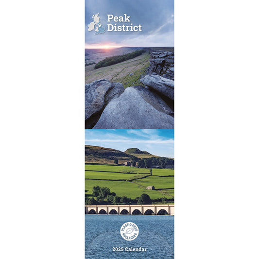 Peak District Slim Calendar 2025 (PFP)