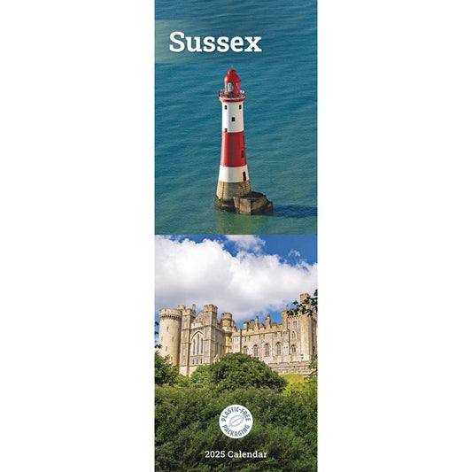 Sussex Slim Calendar 2025 (PFP)