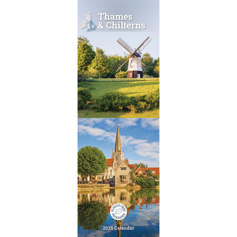 Thames & Chilterns Slim Calendar 2025 (PFP)
