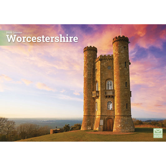Worcestershire A4 Calendar 2025 (PFP)