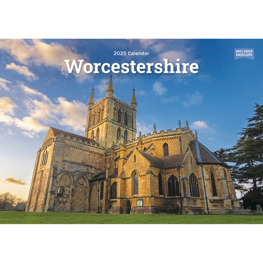 Worcestershire A5 Calendar 2025