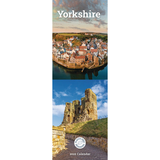 Yorkshire Slim Calendar 2025 (PFP)