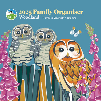 Rspb Household Planner Wall Planner 2025 (PFP)