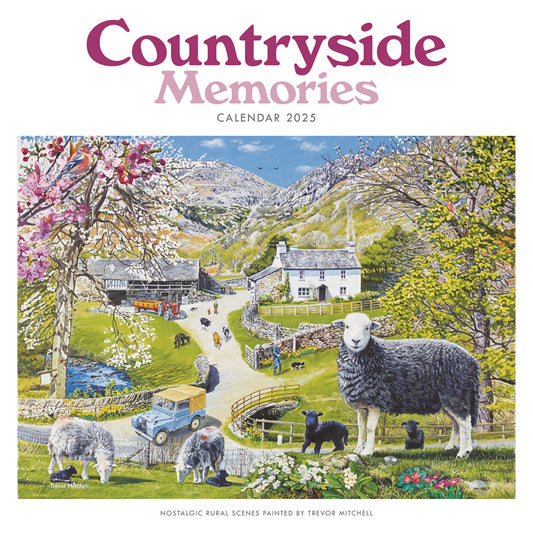 Countryside Memories by Trevor Mitchell Wiro Wall Calendar 2025 (PFP)